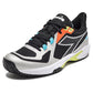 Men's Trofeo 2 AG Pickleball Shoes Black and Silver Footwear Diadora