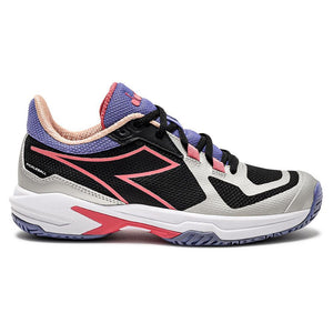 Women's Trofeo 2 AG Pickleball Shoes Black and Calypso Cora Footwear Diadora