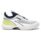 Men`s Finale AG Tennis Shoes White and Pageant Blue Footwear Diadora