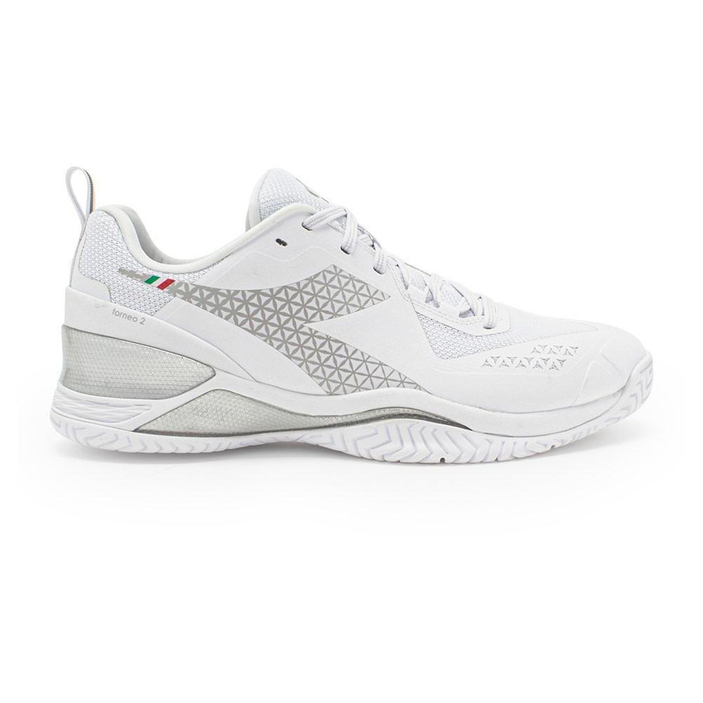 Men's Blushield Torneo 2 AG Tennis Shoes White Footwear Diadora