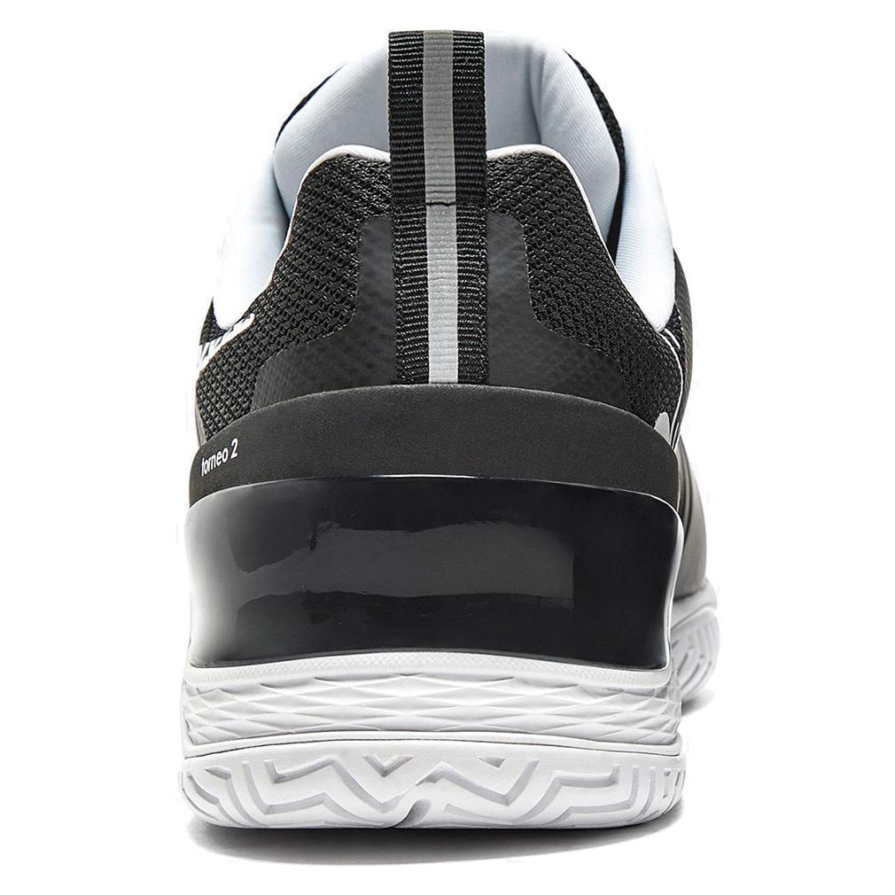 Men's Blushield Torneo 2 AG Tennis Shoes Black and White Footwear Diadora