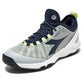 Men`s Speed Blushield Fly 4 AG Tennis Shoes Gray and Pageant Blue Footwear Diadora