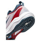 Men's Speed Blushield Fly 4 AG Tennis Shoes White and Oceanview Footwear Diadora