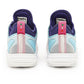 Women's Speed Blushield Fly 4 Clay Tennis Shoes White and Blueprint Footwear Diadora