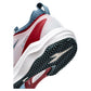 Men's Speed Blushield Fly 4 Clay Tennis Shoes White and Oceanview Footwear Diadora