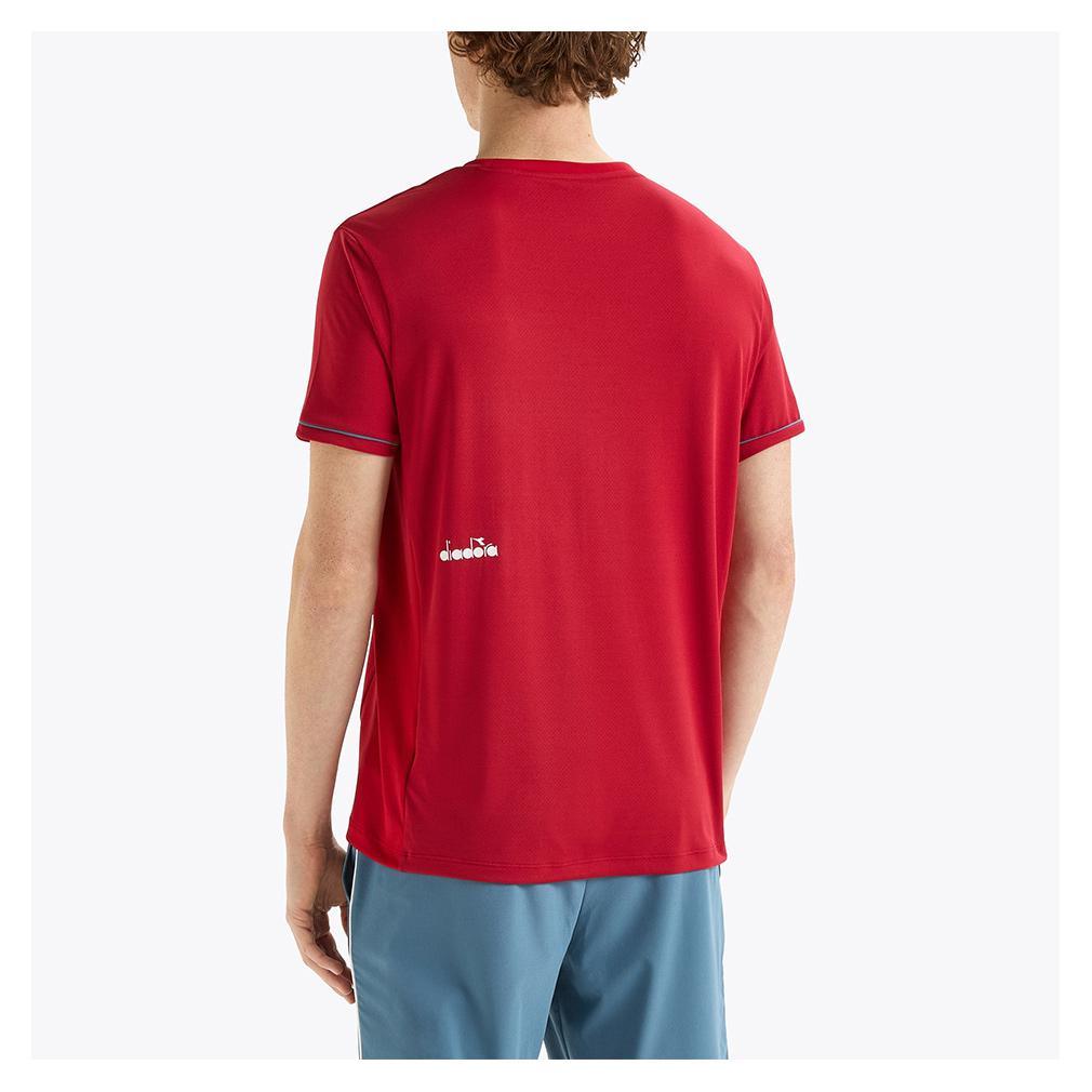 Men's Short Sleeve Tennis Tee Chili Pepper Apparel Diadora