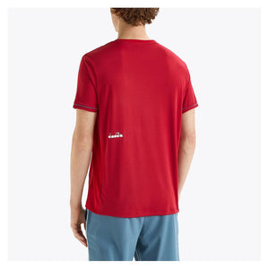 Men's Short Sleeve Tennis Tee Chili Pepper Apparel Diadora