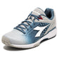 Men's Speed Competition 7 AG Tennis Shoes Silver and Oceanview Footwear Diadora