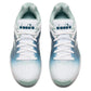 Women's Speed Competition 7 AG Tennis Shoes White and Surf Spray Footwear Diadora