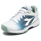 Women's Speed Competition 7 AG Tennis Shoes White and Surf Spray Footwear Diadora