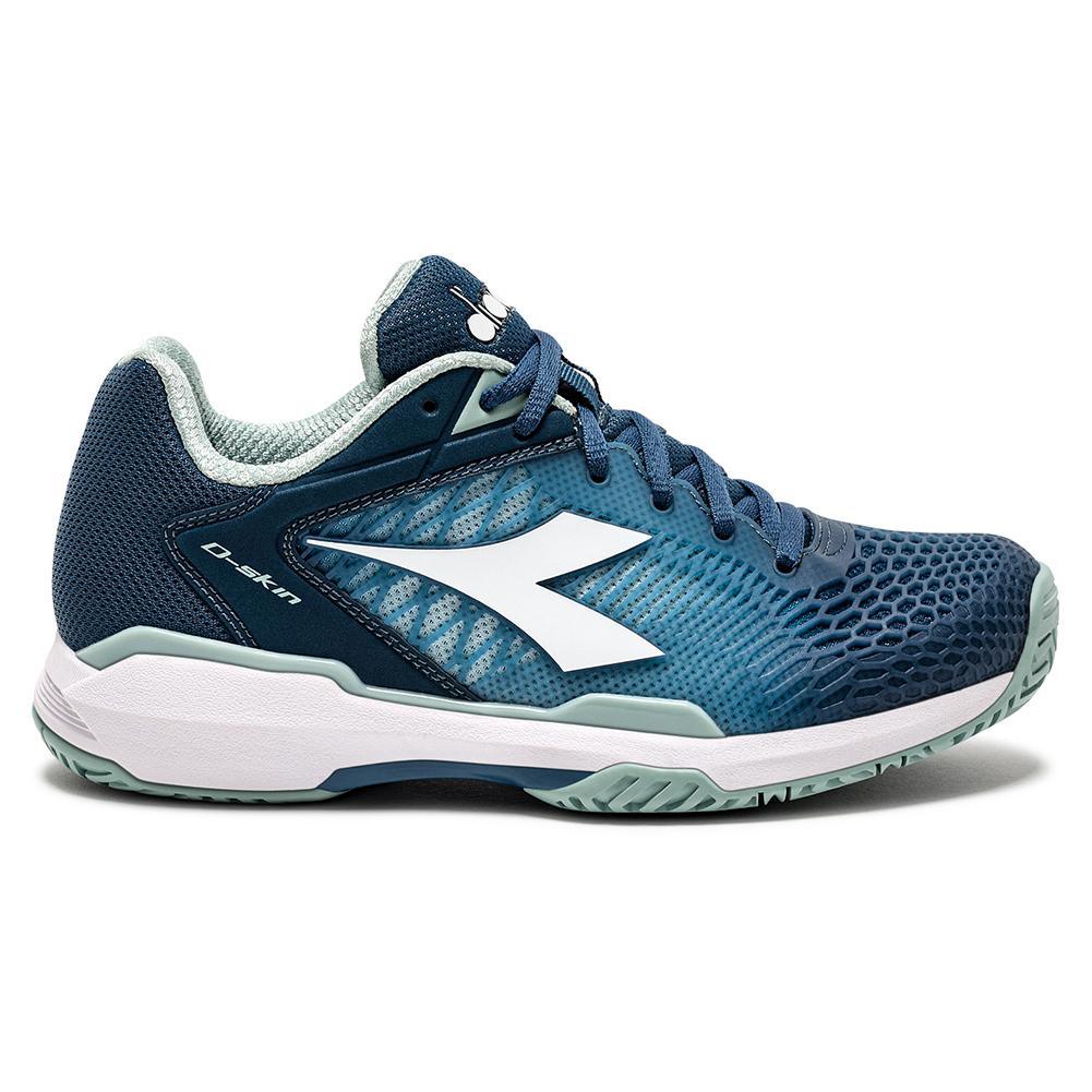 Women's Speed Competition 7 AG Tennis Shoes Legion Blue and Surf Spray Footwear Diadora