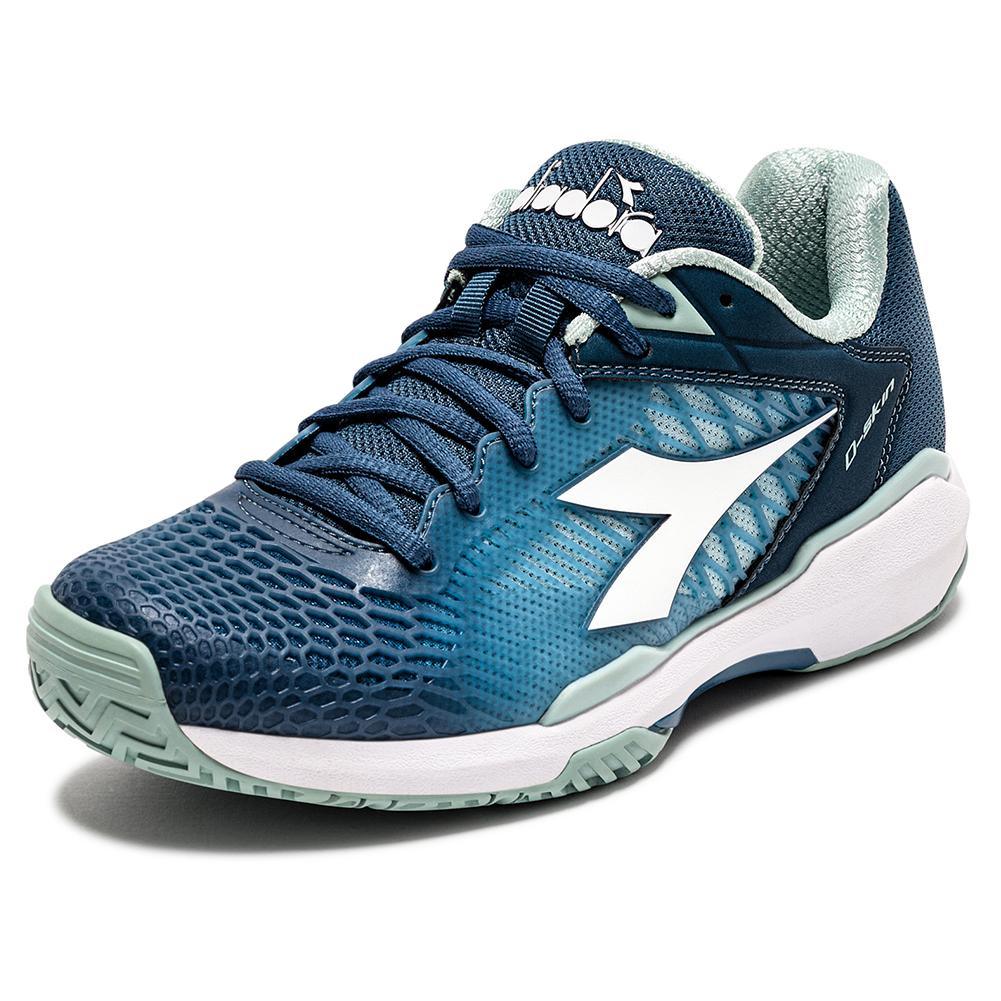 Women's Speed Competition 7 AG Tennis Shoes Legion Blue and Surf Spray Footwear Diadora