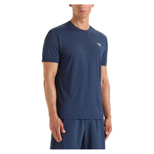 Mens Short Sleeve Icon Tennis Top Apparel Diadora