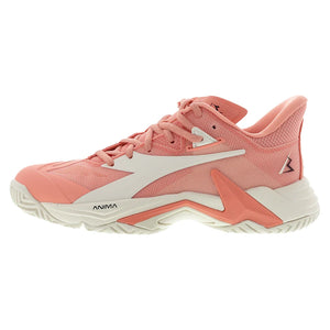 Women`s B.Icon 3 AG Tennis Shoes Desert Flower and Whisper White Footwear Diadora