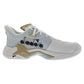 Women`s B.Icon 3 Tennis Shoes White and Blue Corsair Footwear Diadora