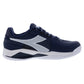 Men`s Blushield Torneo 3 Tennis Shoes Blue Corsair and White Footwear Diadora