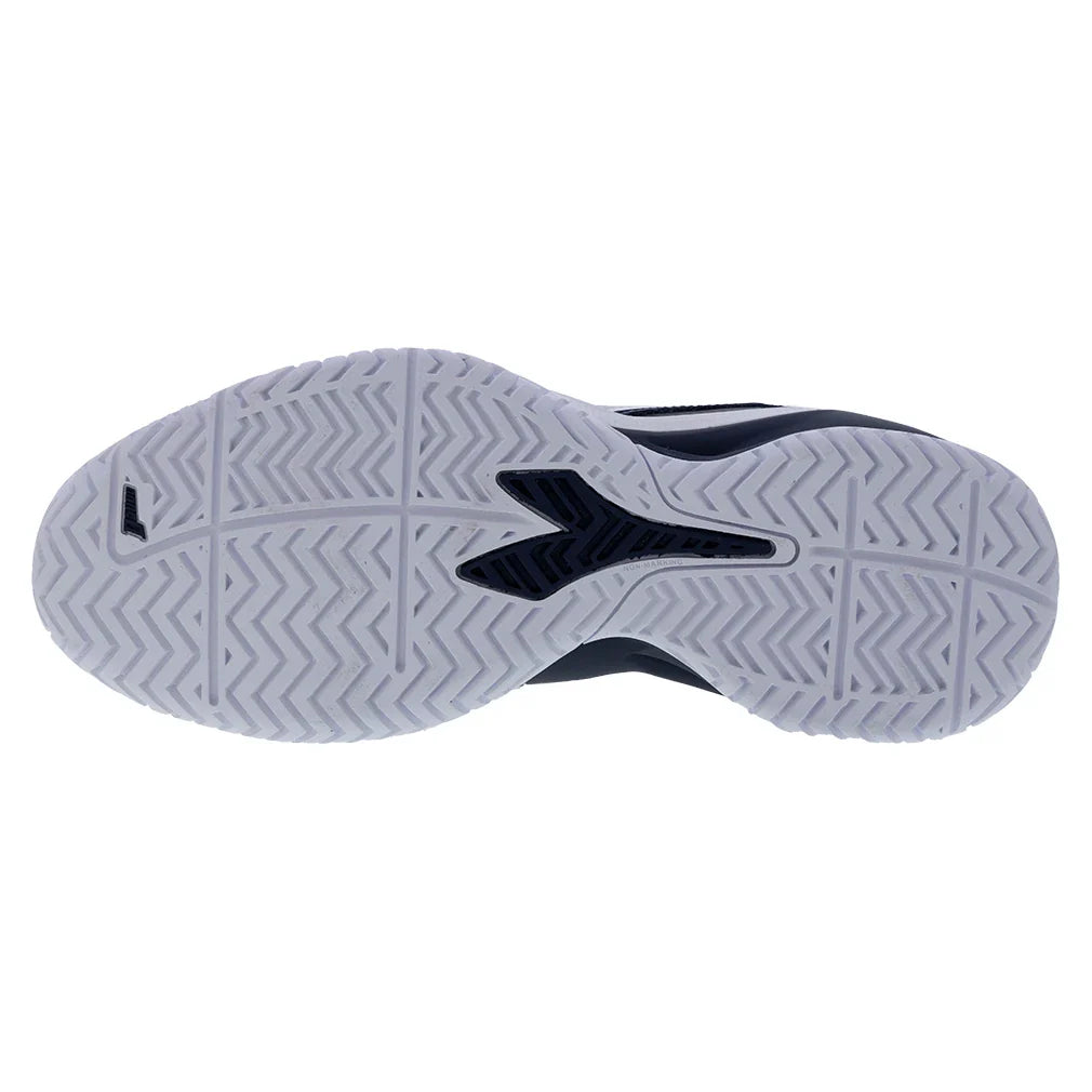 Men`s Blushield Torneo 3 Tennis Shoes Blue Corsair and White Footwear Diadora