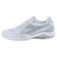 Men`s Blushield Torneo 3 Tennis Shoes White and Silver Footwear Diadora