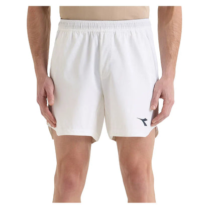 Men`s Icon 6 Inch Tennis Short Apparel Diadora