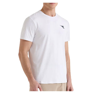 Men`s Icon Short Sleeve Tennis Top Apparel Diadora