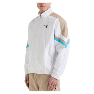 Unisex Icon Tennis Track Jacket Optical White Apparel Diadora