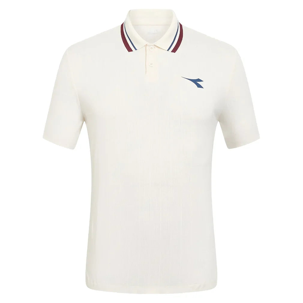 Men`s Short Sleeve Icon Tennis Polo Apparel Diadora