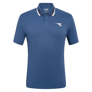 Men`s Short Sleeve Icon Tennis Polo Apparel Diadora