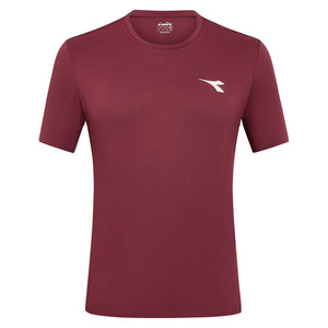 Men`s Short Sleeve Icon Tennis Top Apparel Diadora