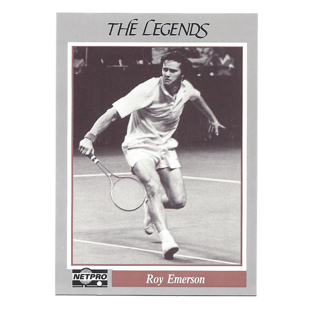 NETPRO Legend Tennis Collector Card Set Memorabilia Tennis Express