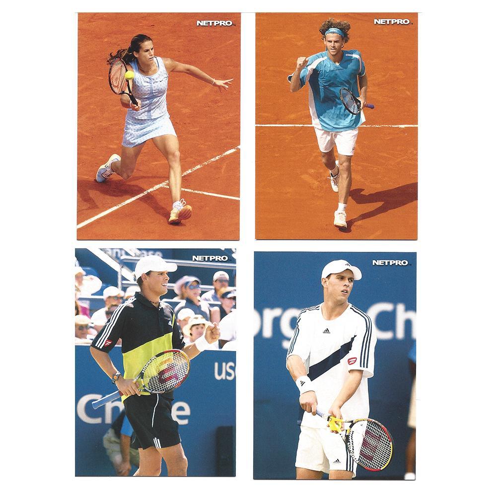 NETPRO Photo Edition Tennis Collector Card Set Memorabilia Netpro