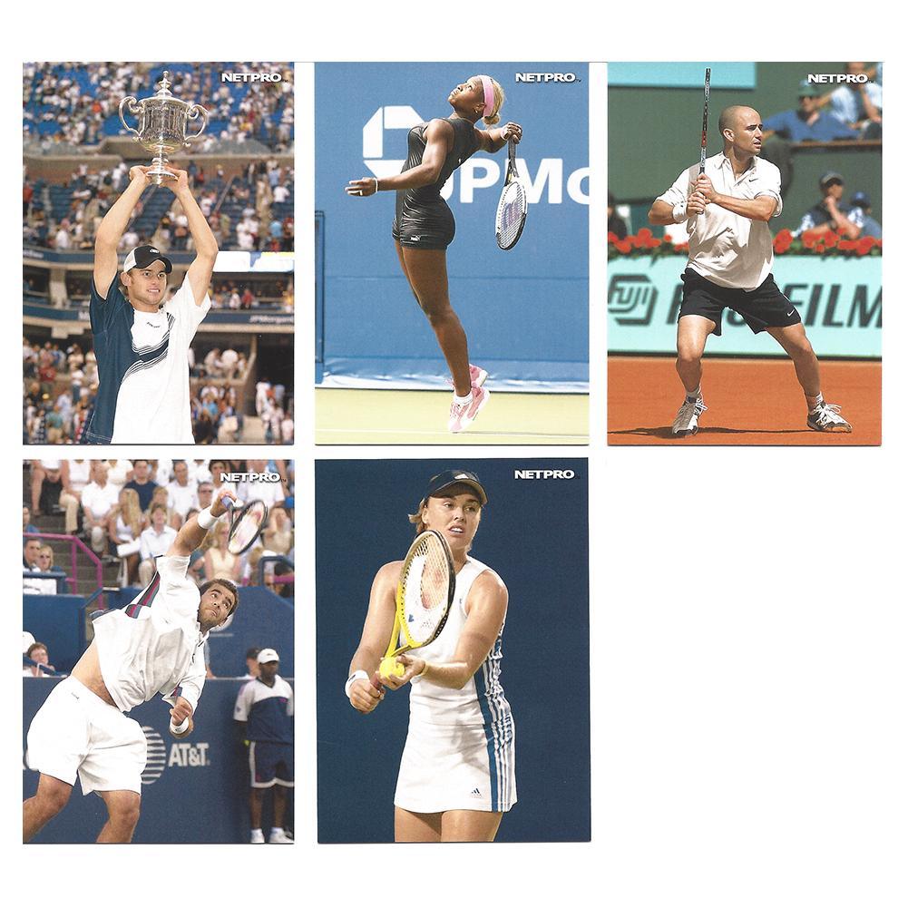 NETPRO Photo Edition Tennis Collector Card Set Memorabilia Netpro