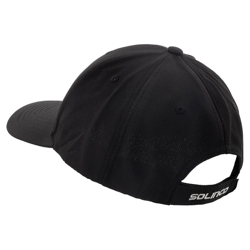 All Court Performance Cap Black and Silver Solinco