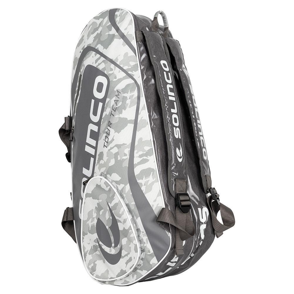 Artic Camo 6 Pack Tennis Racquet Bag Bags Solinco