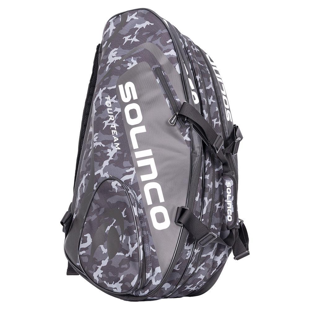 Midnight Camo 15 Pack Tennis Racquet Bag Bags Solinco