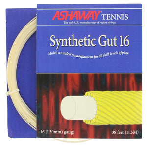 Synthetic Gut 16g Strings Strings Ashaway