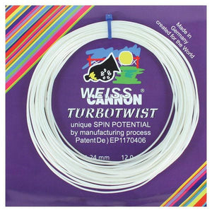 Turbotwist 17G Tennis String Strings Weiss Cannon