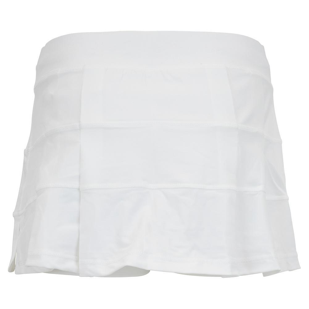 Women's UV Colors 13 Inch Tennis Skort White Apparel Sofibella