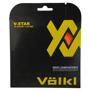 V Star Tennis String Fluo Orange Strings Volkl