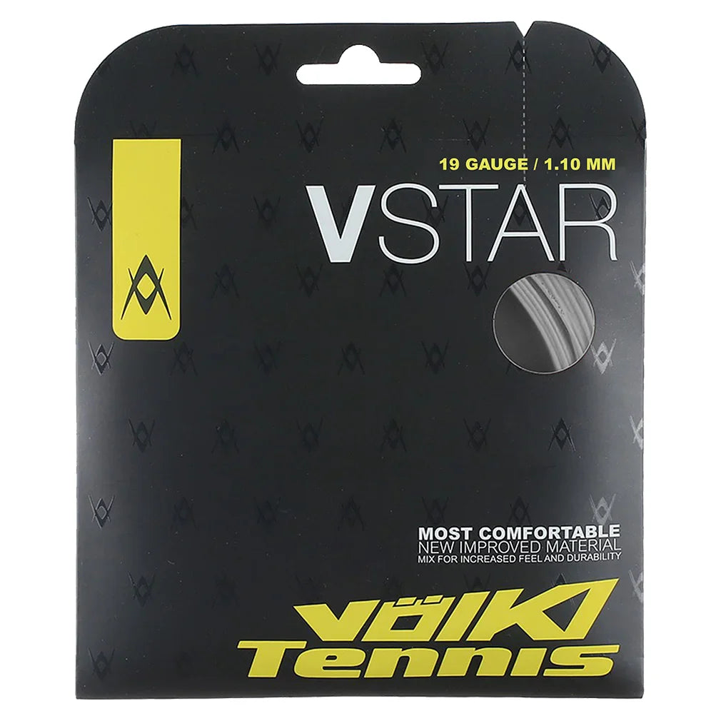 V Star Tennis String Silver Strings Volkl