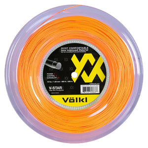 V Star Tennis String Reel Fluo Orange Strings Volkl