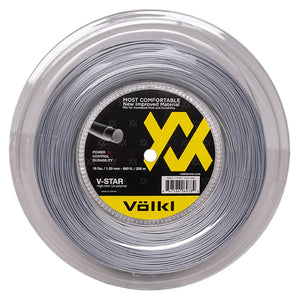 V Star Tennis String Reel Silver Strings Volkl