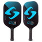 CX11E Power 7.8oz Pickleball Paddle Blue Racquets Gearbox
