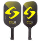 CX11E Control 7.8oz Pickleball Paddle Yellow Racquets Gearbox