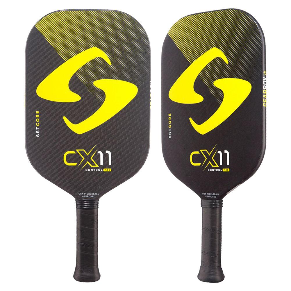 CX11E Control 7.8oz Pickleball Paddle Yellow Racquets Gearbox