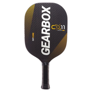CX11Q Control 8.5oz Pickleball Paddle Yellow Racquets Gearbox