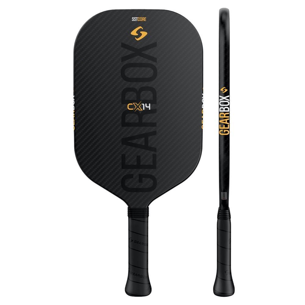 CX14E 8.0oz Pickleball Paddle Orange Racquets Gearbox