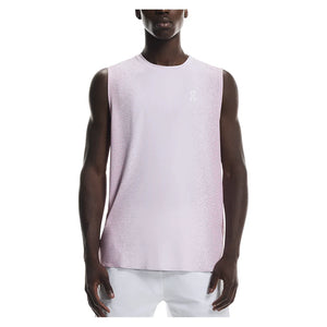 Men`s Court Tennis Tank Orchid and Dim Apparel On