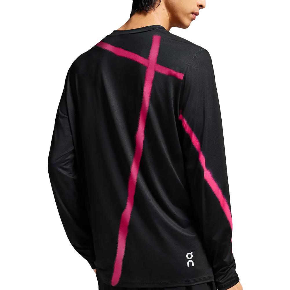 Men`s Court Long Sleeve Tennis Top Apparel On