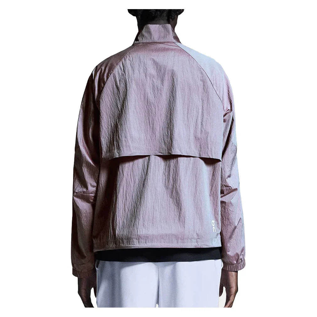 Men`s Court Tennis Jacket Pink Apparel On