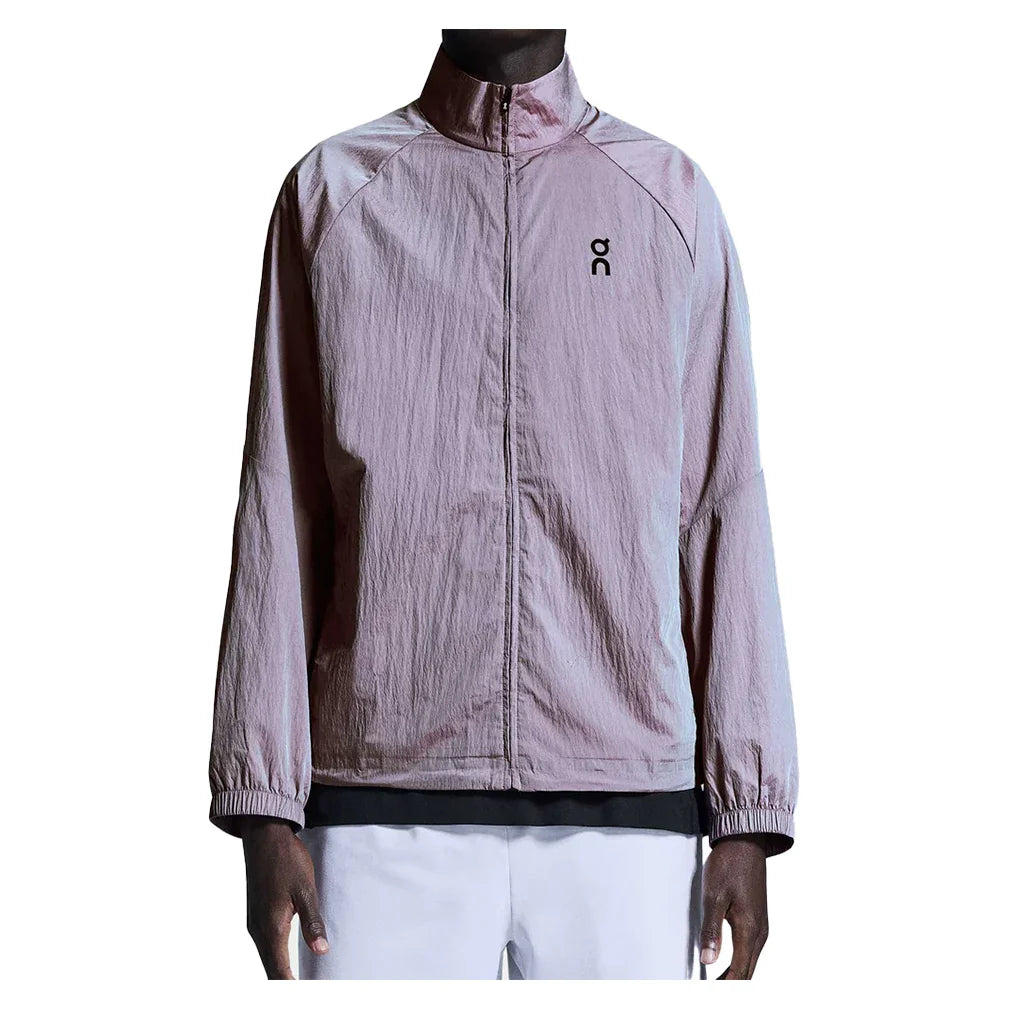 Men`s Court Tennis Jacket Pink Apparel On